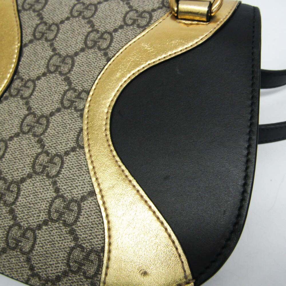 GUCCI Black Leather Shoulder Bag - Picture 10 of 15